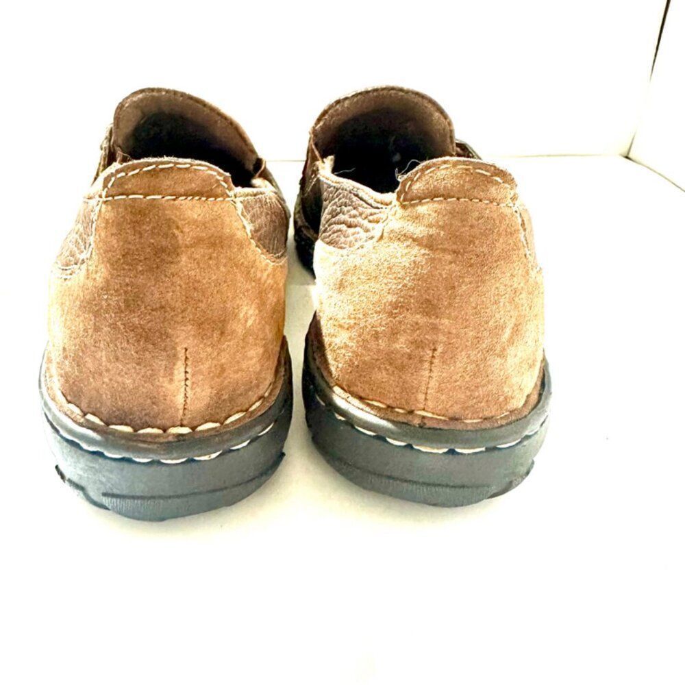 Earth Origins Women’s Brown Leather Loafers Slip On Shoes 7.5 M - Picture 3 of 7